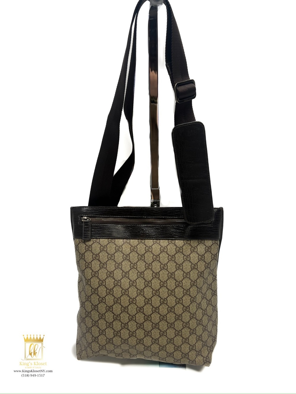 Long gucci pvc tote bag
